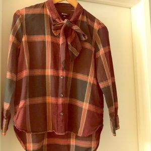 Madewell plaid shirt